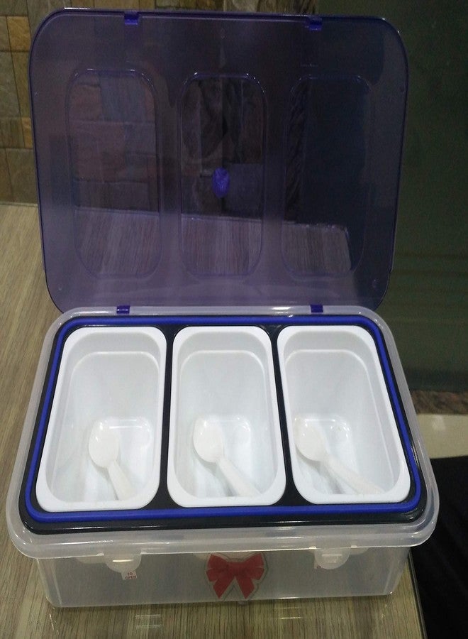 Aashu Multi-Purpose Storage Container | Pickles, Dry Fruits,|Hazzle Free with Lock |Air Tight - Image 3